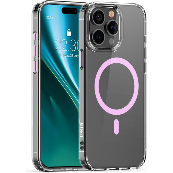 Etteri Color Mag case for iPhone 14 Pro 6,1'' pink