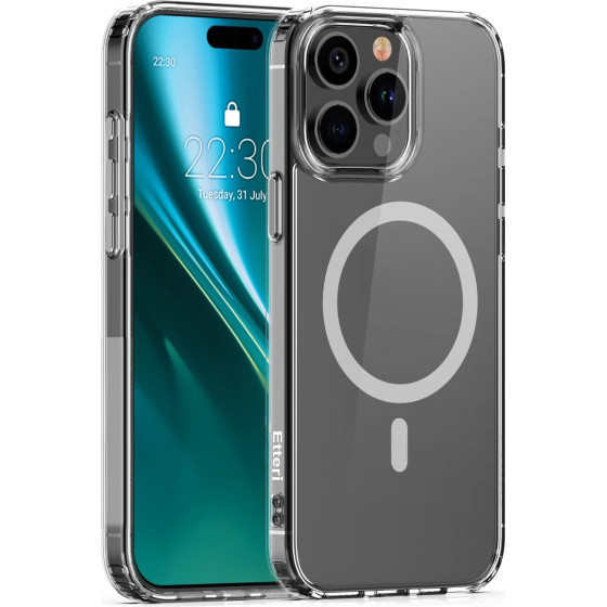 Etteri Color Mag case for iPhone 15 Pro 6,1'' grey