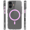 Etteri Color Mag case for iPhone 16 Plus 6,7'' pink