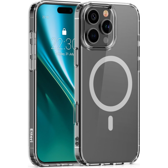 Etteri Color Mag case for iPhone 16 Pro Max 6,9'' grey