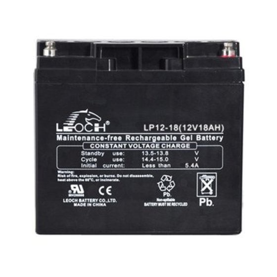 ��������� �������� 12V 18AH (165X70X176) LEOCH