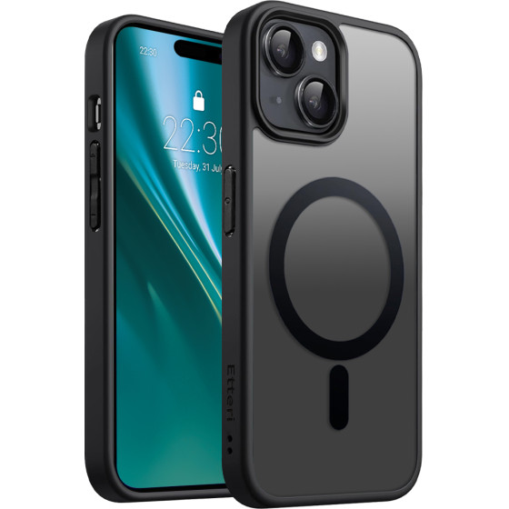 Etteri Matt Mag case for iPhone 13 6,1'' black