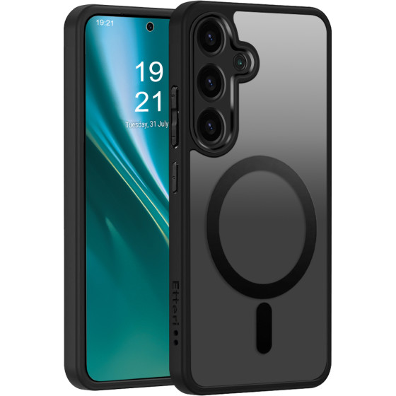 Etteri Matt Mag case for Samsung Galaxy A55 5G black