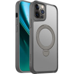 Etteri Matt Mag Ring case for iPhone 12 / 12 Pro 6,1'' grey