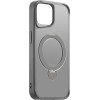 Etteri Matt Mag Ring case for iPhone 13 6,1'' grey