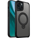Etteri Matt Mag Ring case for iPhone 15 6,1'' black