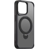 Etteri Matt Mag Ring case for iPhone 15 Pro Max 6,7'' black