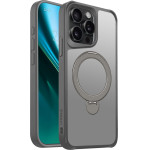 Etteri Matt Mag Ring case for iPhone 15 Pro Max 6,7'' grey