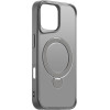 Etteri Matt Mag Ring case for iPhone 16 6,1'' grey