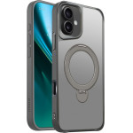 Etteri Matt Mag Ring case for iPhone 16 Plus 6,7'' grey