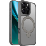 Etteri Matt Mag Ring case for iPhone 16 Pro 6,3'' grey