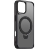 Etteri Matt Mag Ring case for iPhone 16 Plus 6,7'' black