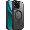 Etteri Matt Mag Ring case for iPhone 16 Pro Max 6,9'' black
