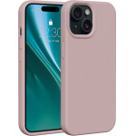 Etteri Silicone case for iPhone 15 6,1'' light pink