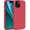 Etteri Silicone case for iPhone 15 6,1'' raspberry