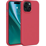 Etteri Silicone case for iPhone 15 6,1'' raspberry