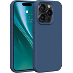 Etteri Silicone case for iPhone 15 Pro 6,1'' dark blue