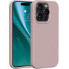Etteri Silicone case for iPhone 15 Pro 6,1'' light pink