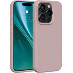 Etteri Silicone case for iPhone 15 Pro 6,1'' light pink