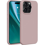 Etteri Silicone case for iPhone 15 Pro Max 6,7'' light pink