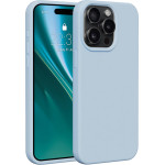 Etteri Silicone case for iPhone 15 Pro Max 6,7'' light blue