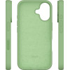 Etteri Silicone case for iPhone 16 6,1'' light green