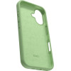 Etteri Silicone case for iPhone 16 6,1'' light green