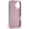 Etteri Silicone case for iPhone 16 Plus 6,7'' light pink