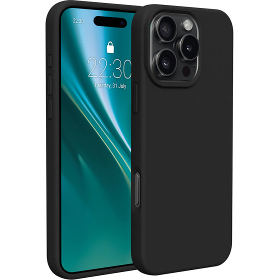Etteri Silicone case for iPhone 16 Pro Max 6,9'' black