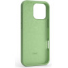 Etteri Silicone case for iPhone 16 Pro Max 6,9'' light green