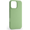 Etteri Silicone case for iPhone 16 Pro Max 6,9'' light green