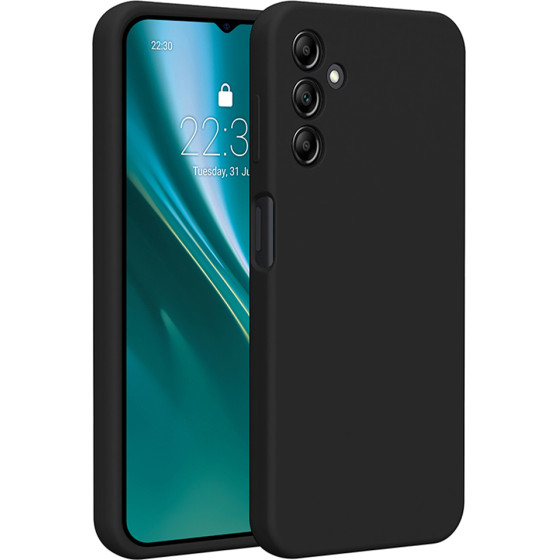 Etteri Silicone case for Samsung Galaxy A14 black