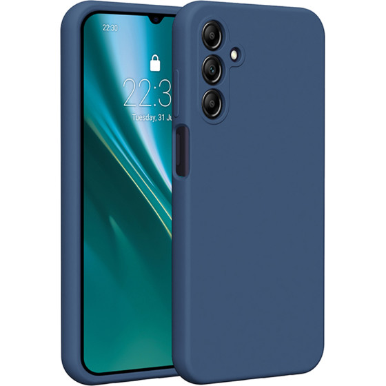 Etteri Silicone case for Samsung Galaxy A15 4G / A15 5G dark blue