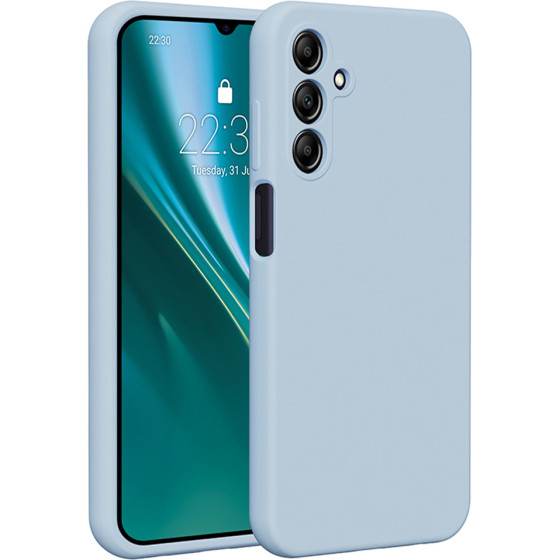 Etteri Silicone case for Samsung Galaxy A15 4G / A15 5G light blue