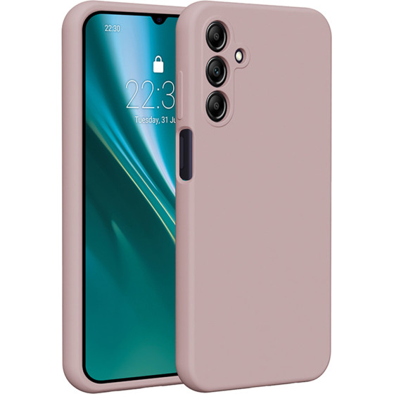 Etteri Silicone case for Samsung Galaxy A15 4G / A15 5G light pink