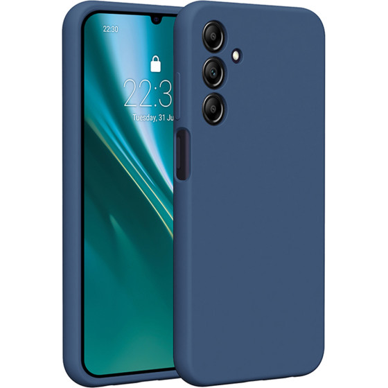 Etteri Silicone case for Samsung Galaxy A25 5G (global) dark blue