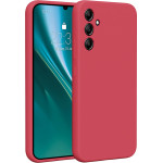 Etteri Silicone case for Samsung Galaxy A34 5G raspberry