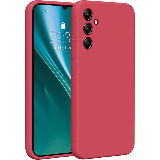 Etteri Silicone case for Samsung Galaxy A34 5G raspberry