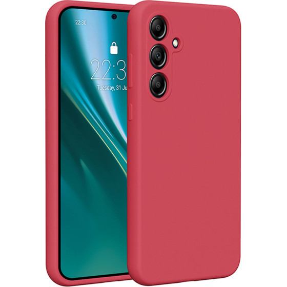 Etteri Silicone case for Samsung Galaxy A35 5G raspberry