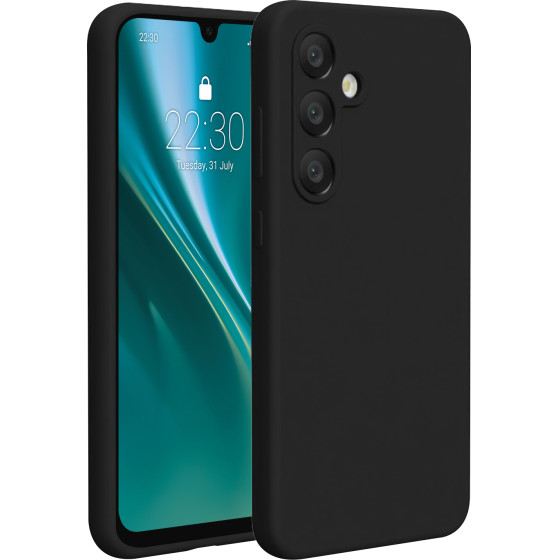 Etteri Silicone case for Samsung Galaxy A36 5G black