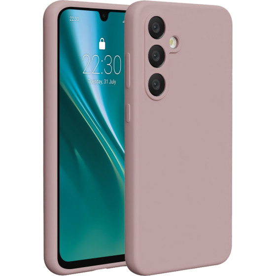 Etteri Silicone case for Samsung Galaxy A36 5G light pink