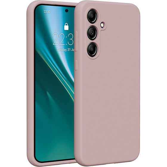 Etteri Silicone case for Samsung Galaxy A55 5G light pink