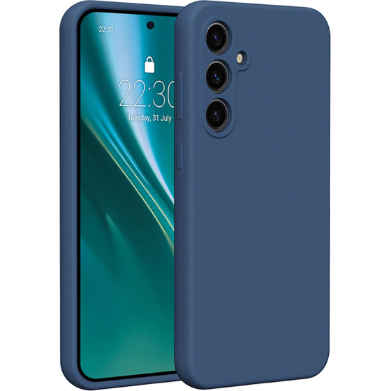 Etteri Silicone case for Samsung Galaxy S23 FE dark blue