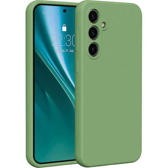Etteri Silicone case for Samsung Galaxy S23 FE light green