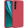 Etteri Silicone case for Samsung Galaxy S23 Plus raspberry