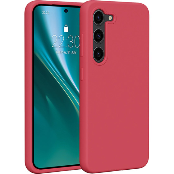 Etteri Silicone case for Samsung Galaxy S23 raspberry