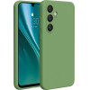 Etteri Silicone case for Samsung Galaxy S24 FE light green