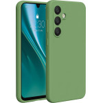 Etteri Silicone case for Samsung Galaxy S24 FE light green