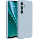 Etteri Silicone case for Samsung Galaxy S24 FE light blue