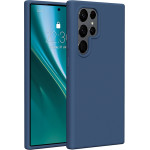 Etteri Silicone case for Samsung Galaxy S24 Ultra dark blue